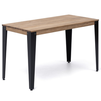 Mesa Bar Lunds Sostenible Vintage Industrial madera y hierro