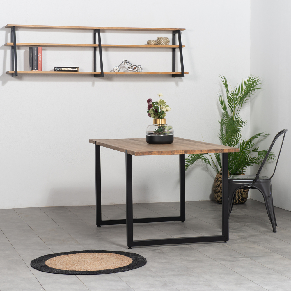 Mesa Industrial Sostenible Uley de Madera de Pino 