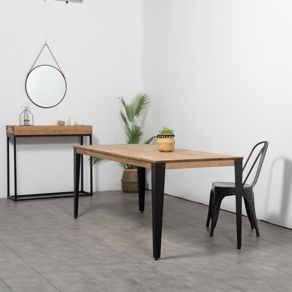 Mesa Lunds Ecológica Vintage Industrial  
