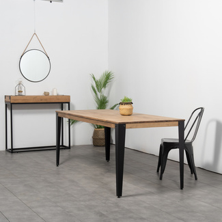 Mesa Lunds Ecológica Vintage Industrial  