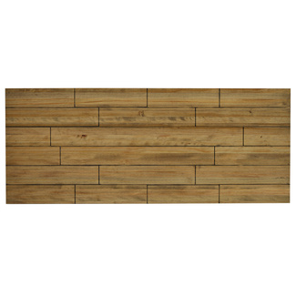 Cabecero Tablas Desajustadas de Madera Efecto Vintage 60 x 150 cm 