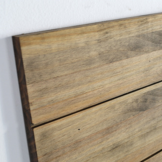 Cabecero Tablas Desajustadas de Madera Efecto Vintage 60 x 150 cm 