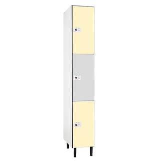 Taquilla Compacto Fenolico 3 Puertas Serie FM
