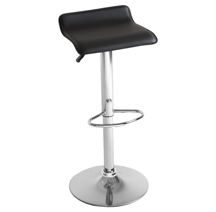 Taburete Bar Tom Asiento en Polipiel Ref.MT2-0004