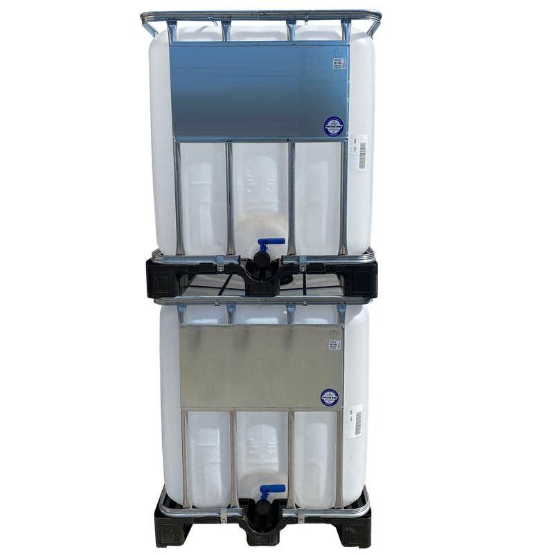 Contenedor IBC  Usado 1000 Litros con Palet de Plástico 