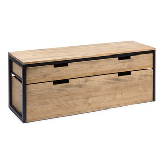 Mueble de TV iCub Three con Cajón Superior y Cajón Extraíble Doble