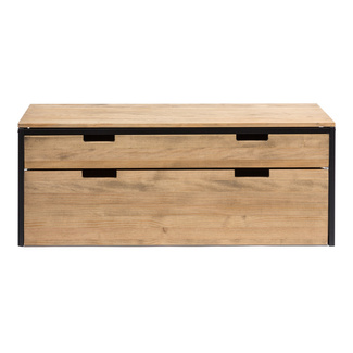 Mueble de TV iCub Three con Cajón Superior y Cajón Extraíble Doble