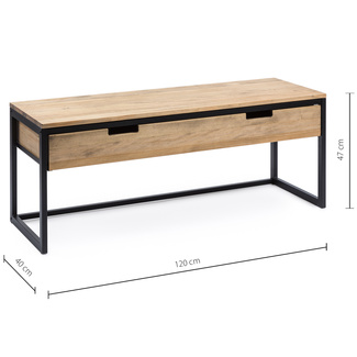Mueble Televisión Sostenible iCub Three con Cajón Superior Doble