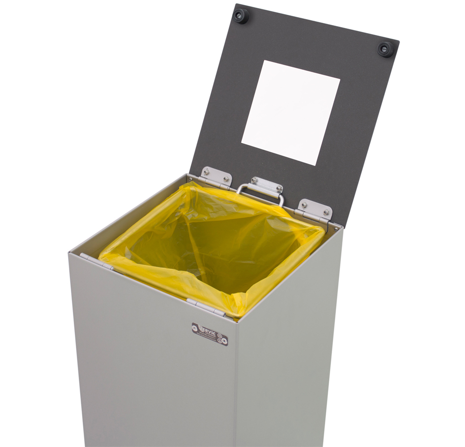 Papelera Alicante Estándar Acero Galvanizado