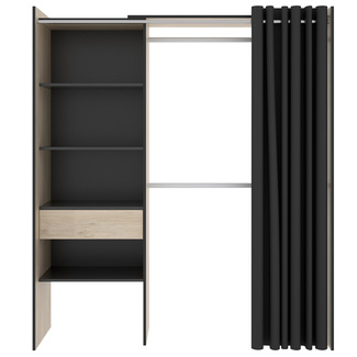Kit Vestidor Suit 1 Cajón y Cortina 