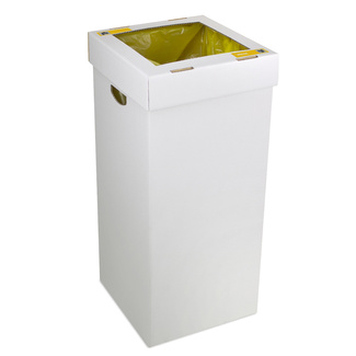 Papelera de Cartón Kraft Aneto 