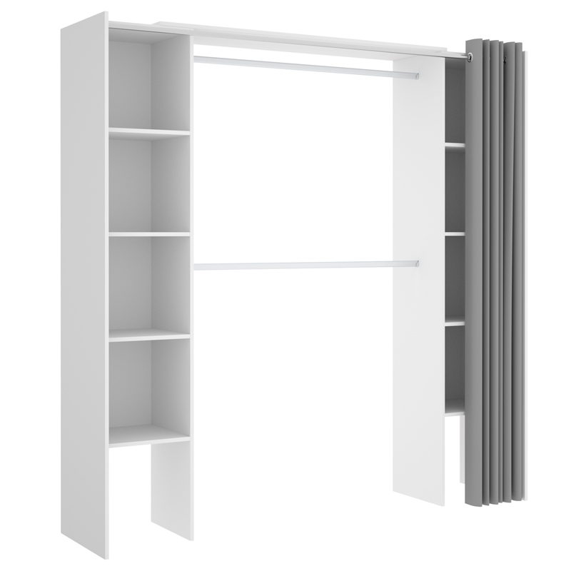 Kit Vestidor Suit con Cortina 