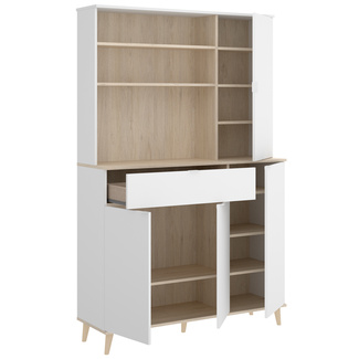 Mueble Auxiliar Wok con 4 Puertas y 1 Cajón