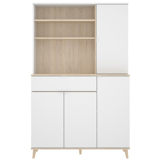 Mueble Auxiliar Wok con 4 Puertas y 1 Cajón