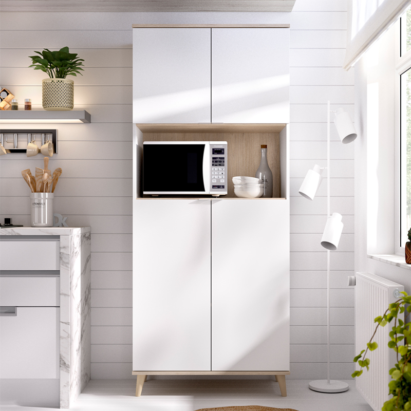 Mueble Auxiliar Wok 4 Puertas