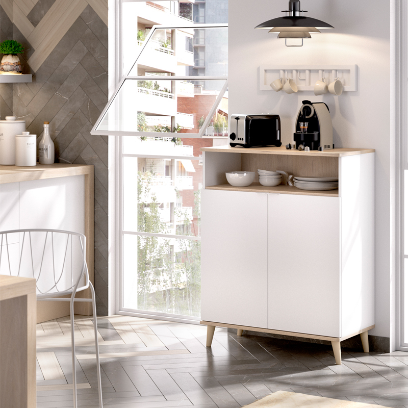 Mueble Auxiliar Wok 2 Puertas