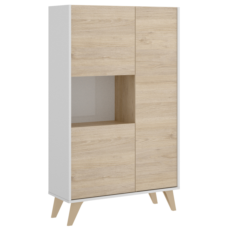 Conjunto Salón de Televisión Ness 5 Blanco 