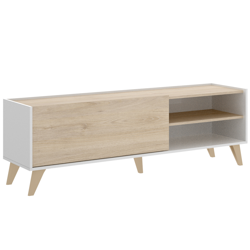 Conjunto Salón de Televisión Ness 5 Blanco 
