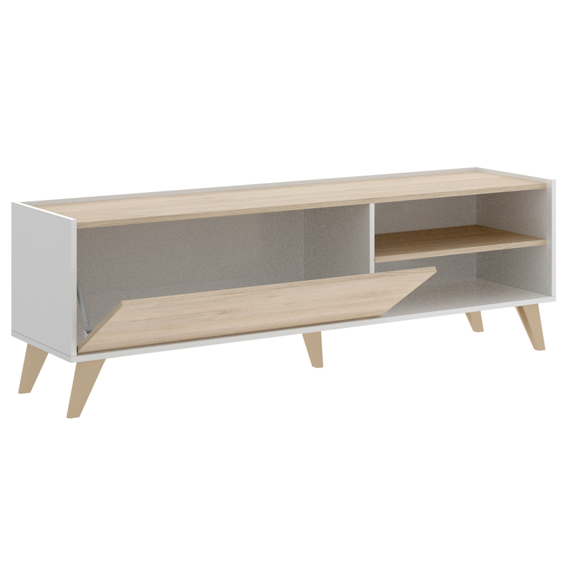 Conjunto Salón de Televisión Ness 5 Blanco 