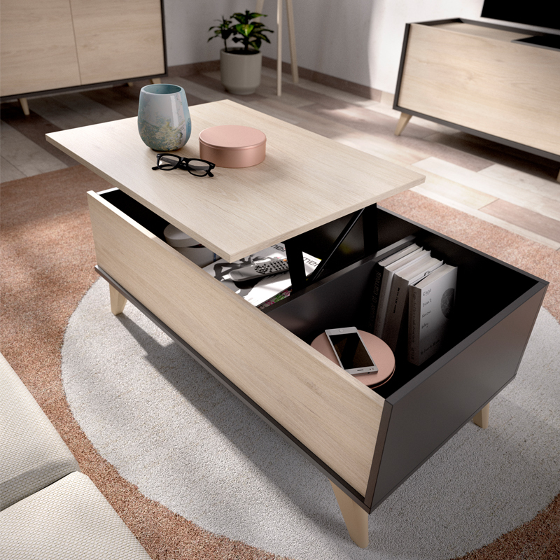 Conjunto Salón de Televisión Ness 6