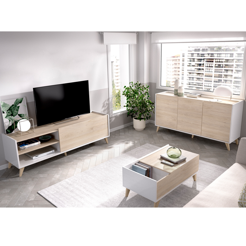 Conjunto Salón de Televisión Ness 6