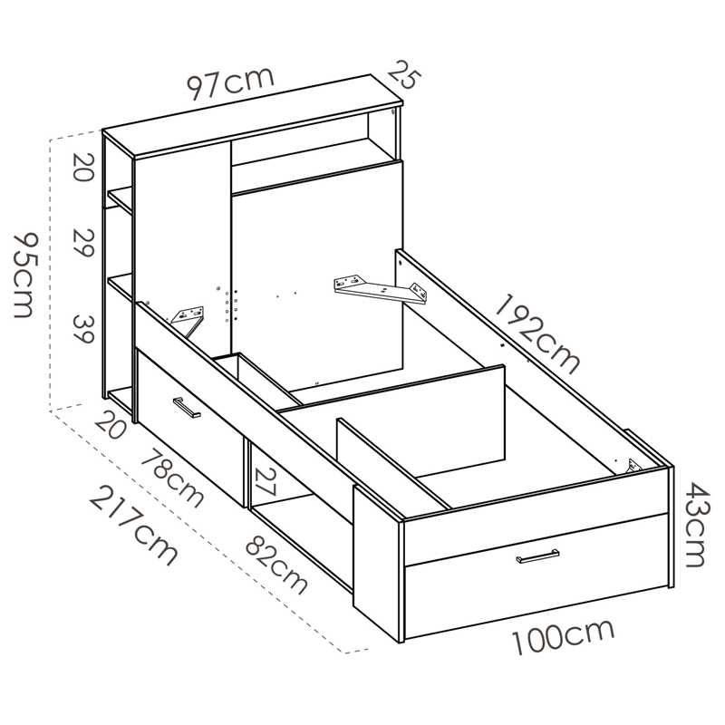 Cama Compacta Lanka 