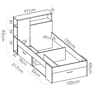 Cama Compacta Lanka 