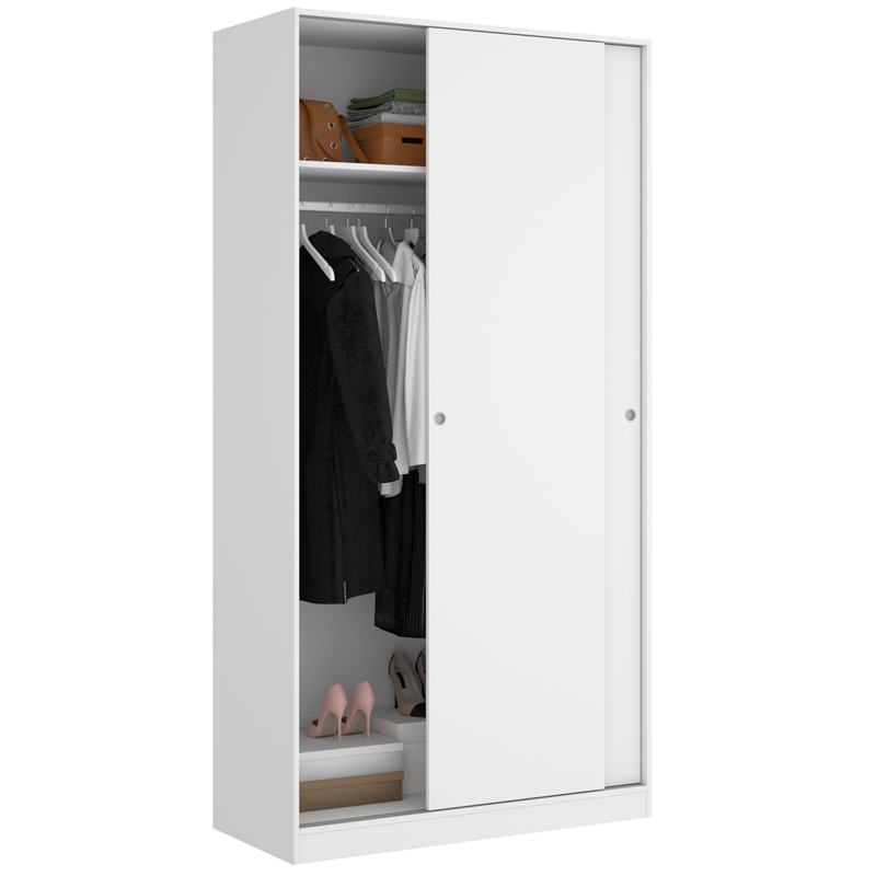 Armario Slide 2 Puertas Correderas Plus 50 x 100 x 204 cm