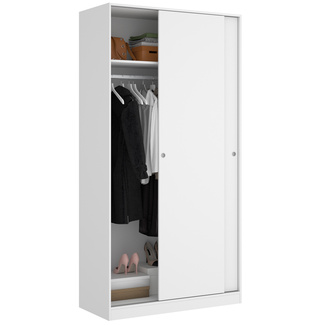 Armario Slide 2 Puertas Correderas Plus 50 x 100 x 204 cm