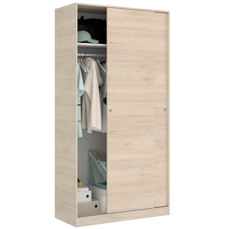 Armario Slide 2 Puertas Correderas Plus 50 x 100 x 204 cm