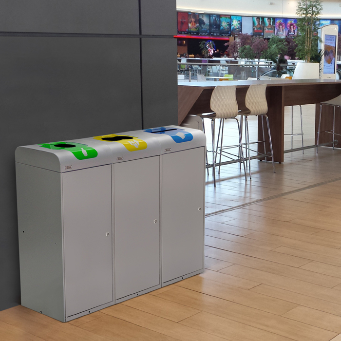 Papelera Estocolmo Selectiva 75 Litros