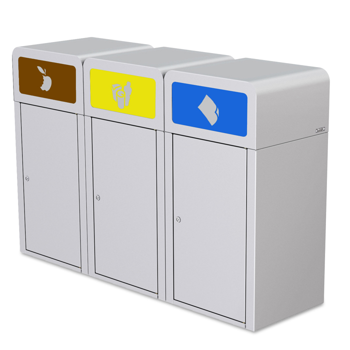 Papelera Estocolmo XL Autoextinguible 