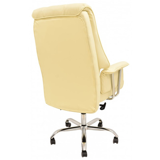 Sillón de Oficina Firenze Respaldo Alto Tapizado en Simil Piel 