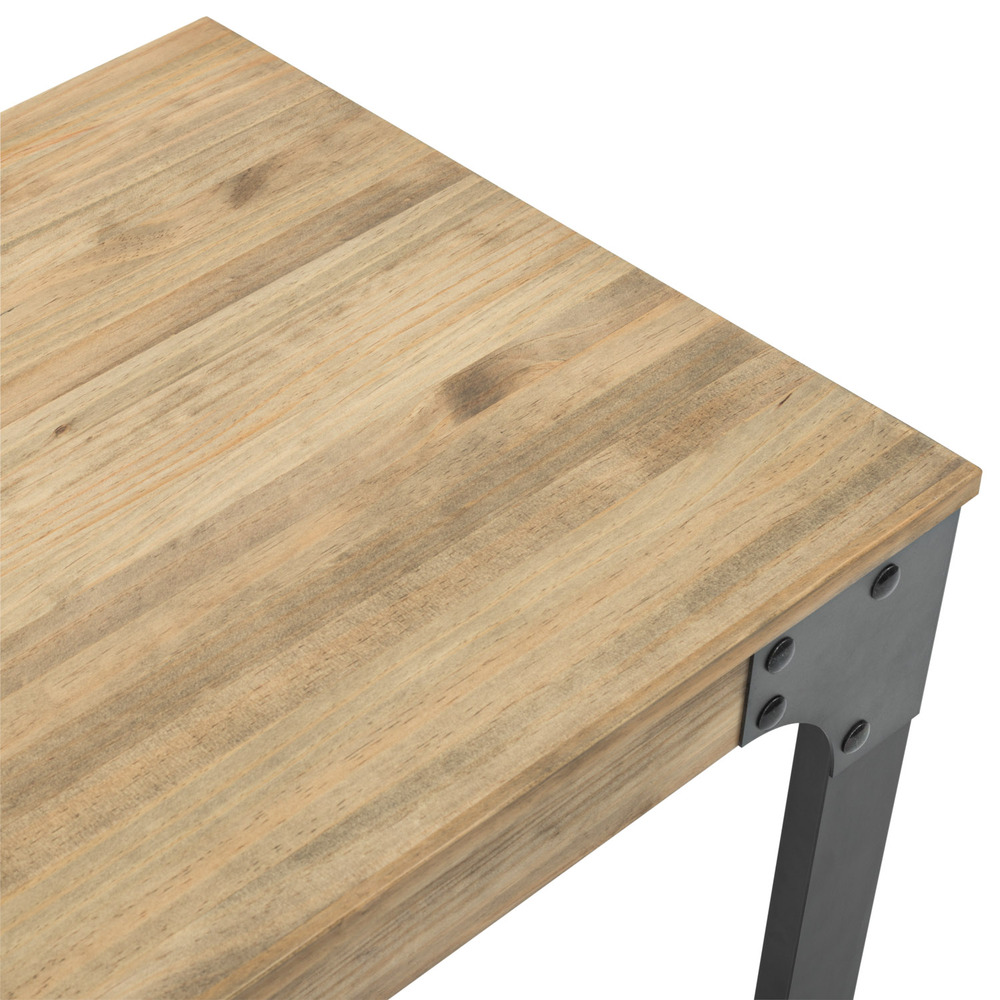 Mesa Centro Boston Industrial 70 x 110 x 51.5 centímetros 