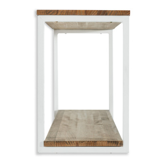 Estantería Sostenible Colgante Blanca 2 Estantes iCub 