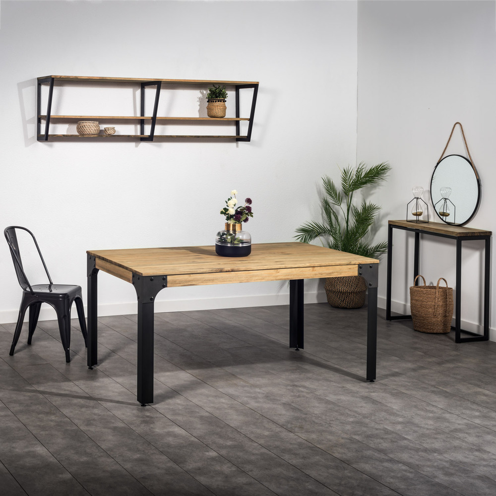 Mesa Industrial Boston Madera de Pino