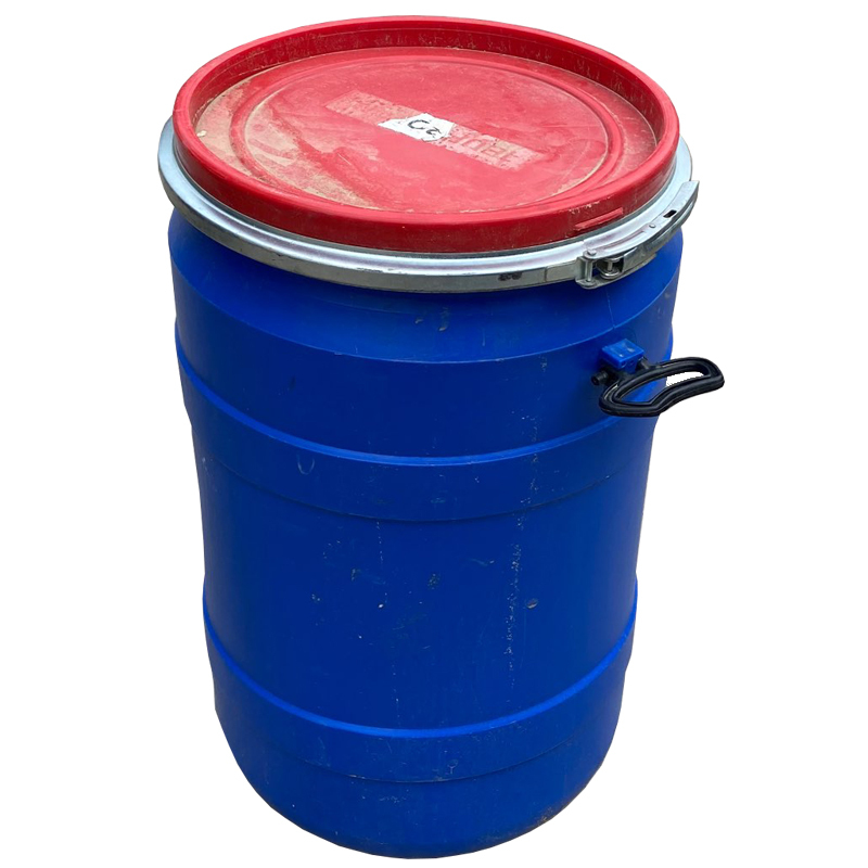 Bidón de Plástico Azul Usado 100 litros