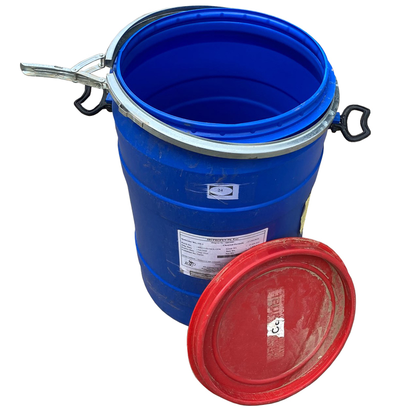 Bidón de Plástico Azul Usado 100 litros