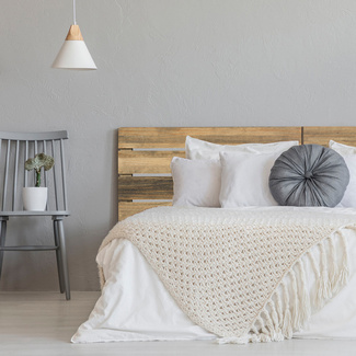 Cabecero Cama Pallet ECO de Madera de Pino Efecto Vintage 
