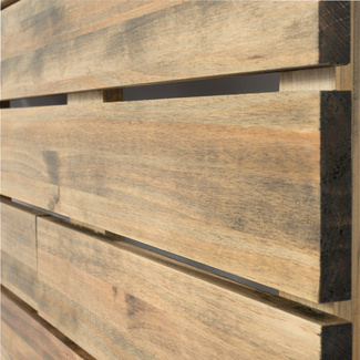 Cabecero Cama Pallet ECO de Madera de Pino Efecto Vintage 