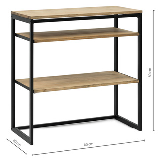 Mueble Multiusos ECO Industrial con Estantes 