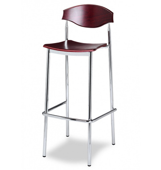 Taburete Armazón en Tubo Acerado Modelo 545