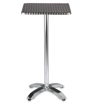 Mesa Alta en Tubo de Aluminio Pintado Modelo 394