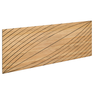 Cabecero Cama Hoja de Madera de Pino