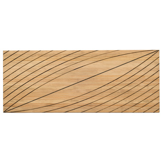 Cabecero Cama Hoja de Madera de Pino
