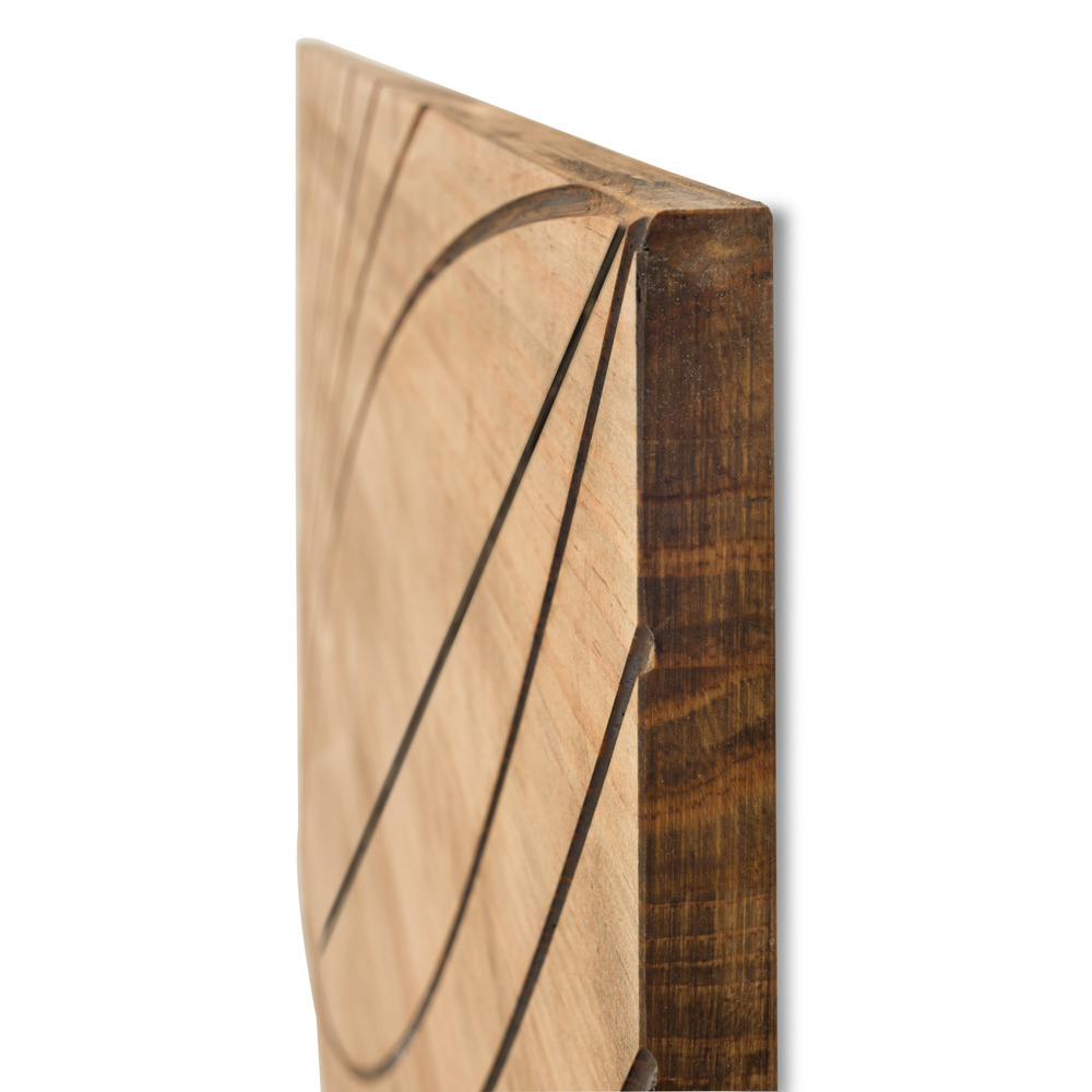 Cabecero Cama Hoja de Madera de Pino