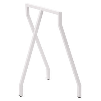 Pack de 2 Caballetes industriales de 3 Patas para Mesa BLANCO 60 x 72 cm 