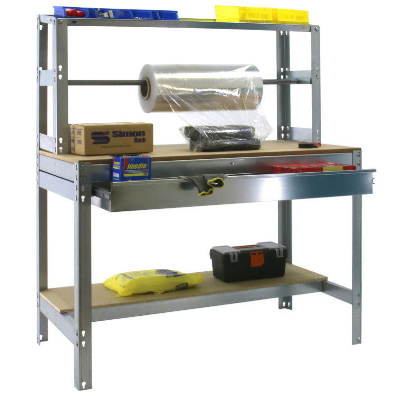 Mesa de Trabajo en Kit SimonWork BT4 Box 3 Estantes