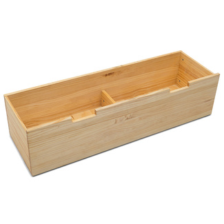 Mueble de TV Sostenible iCub Three Natural con Estante y Cajón Extraíble Doble