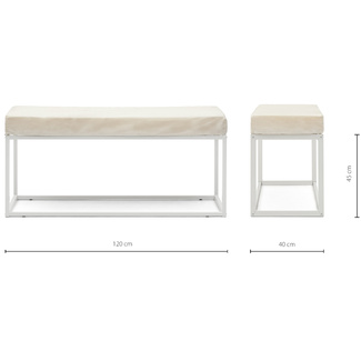 Banco Industrial iCub con Asiento de Polipiel